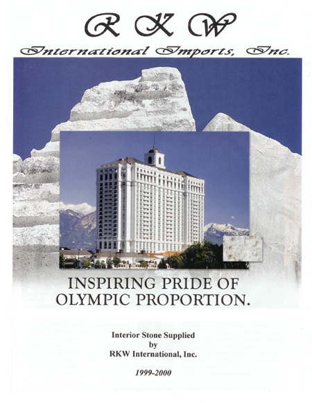 RKW International Imports, Inc. - Inspiring Pride of Olympic Proportion. Interior Stone Supplied by RKW International, Inc.